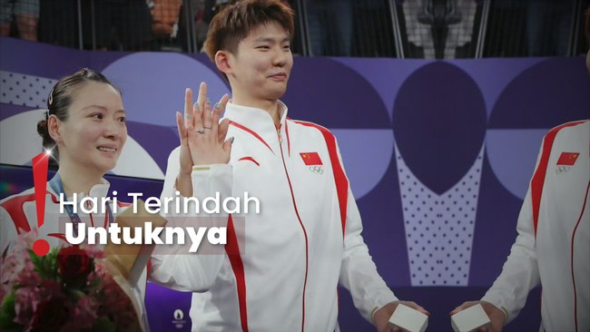 Atlet Huang Yaqiong Dilamar Liu Yuchen usai Raih Medali Emas Olimpiade