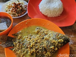 Sedapnya Ikan Mujair Nyat-nyat Bumbu Rajang Buat Kulineran di Bali