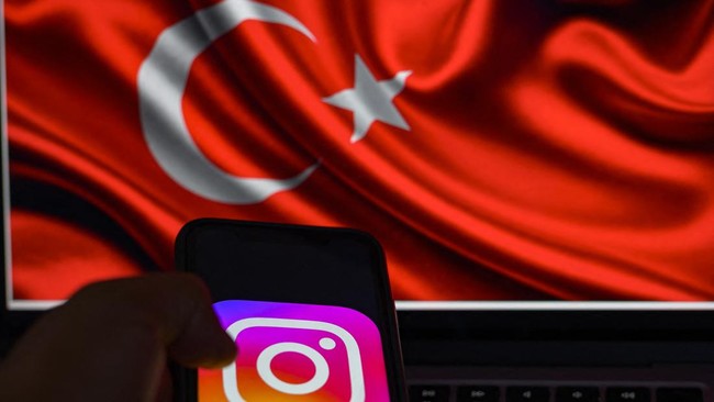 Pengguna Instagram di Turki kembali tak bisa mengakses jaringan media sosial tersebut karena diblokir untuk tiga hari berturut-turut.