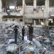 Dua Sekolah Tempat Pengungsian Warga Palestina Dibom Israel, 30 Orang Tewas!