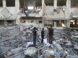 Israel Gempur Kamp Pengungsi-Sekolah di Gaza, 40 Orang Tewas