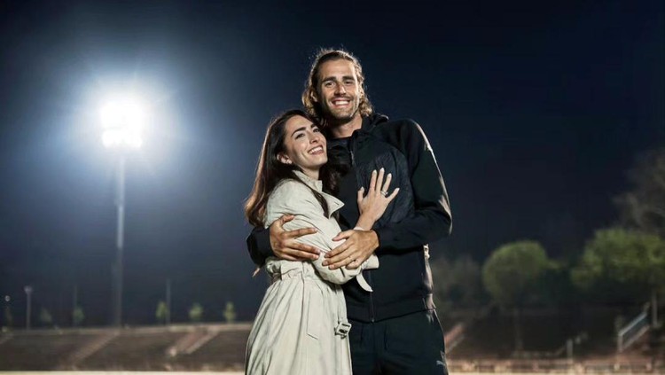 Gianmarco Tamberi dan Istri