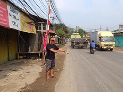 Ini Penampakan Lokasi Penembakan Pria di Klapanunggal Bogor