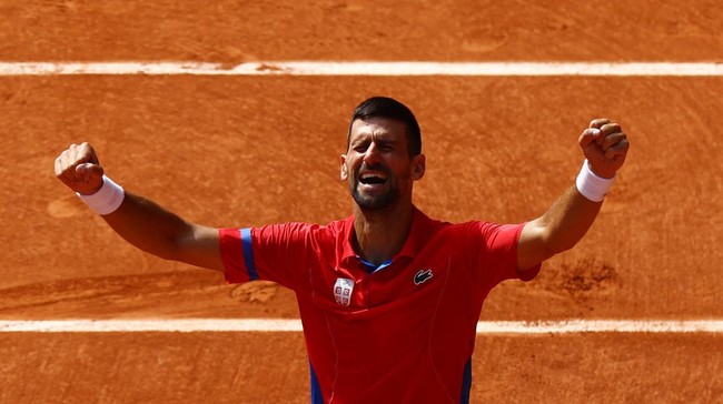 Novak Djokovic Raih Kehormatan Tertinggi dalam Tenis: Golden Slam yang Elok di Olimpiade 2024