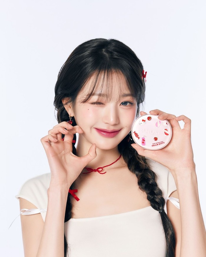Sementara itu, Wonyoung IVE aktif mengkampanyekan setiap produk kecantikan terbaru dari Amuse sejak ditunjuk sebagai brand ambassador pada akhir Agustus tahun lalu./ Foto: instagram.com/for_everyoung10