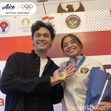 Dampingi Gregoria Mariska di Olimpiade Paris 2024, Mikha Angelo: Happy Terus