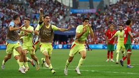 Hasil Semifinal Sepak Bola Olimpiade: Bekuk Maroko, Spanyol ke Final