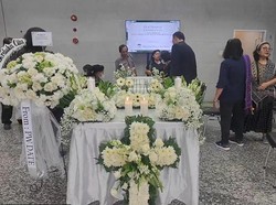 Suasana Rumah Duka Ayah Sammy Simorangkir