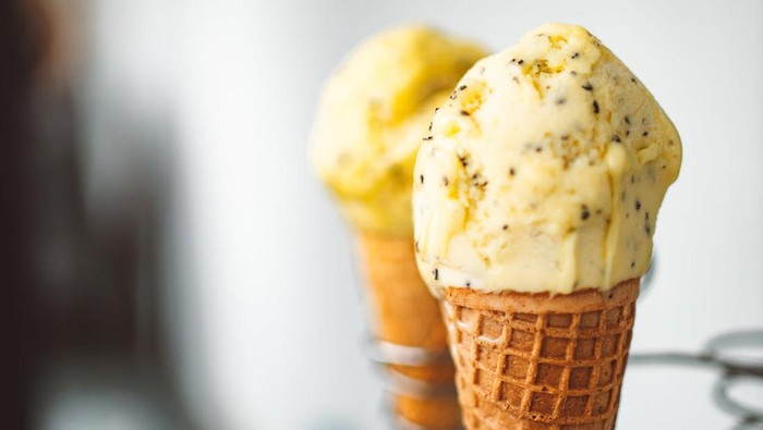 Setengah cup es krim mengandung sekitar 14-16,8 gram gula/foto: pexels.com/roman odintsov