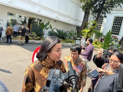 Sri Mulyani Dampingi Jokowi Bertemu Tim BPK di Istana, Bahas Apa?