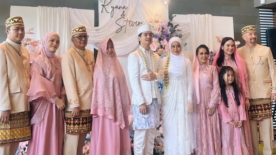 Steven Alvero, kakak Steffi Zamora, resmi menikah