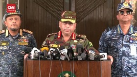 VIDEO: PM Hasina Lengser, Jenderal Waker-Uz-Zaman: Percayakan Tentara