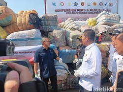 Cara Satgas Musnahkan Barang Impor Ilegal Rp 46 M: Jadi Bahan Bakar Industri