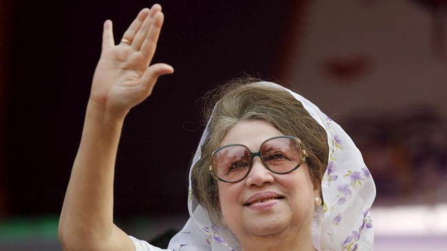 Kebebasan Eks PM Bangladesh Khaleda Zia Usai Pencabutan Tahanan Rumah oleh Hasina