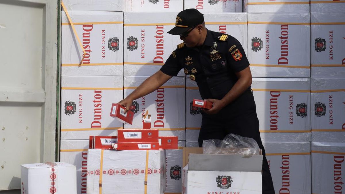 Bea Cukai Sudah Tindak Hampir 1 Miliar Batang Rokok Ilegal