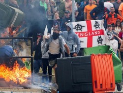 Inggris Rusuh, Warga Muslim di Liverpool Bantu Atasi Kebencian Rasial