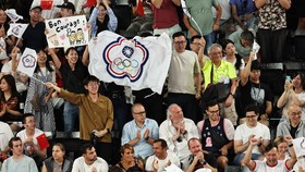 Poster Suporter Taiwan Dirusak di Olimpiade 2024
