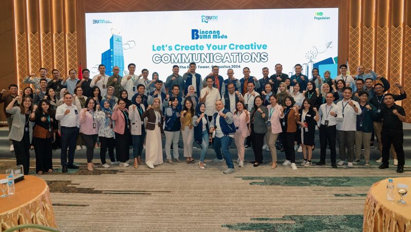 Pegadaian Wujudkan Komunikasi Kreatif Insan BUMN Muda