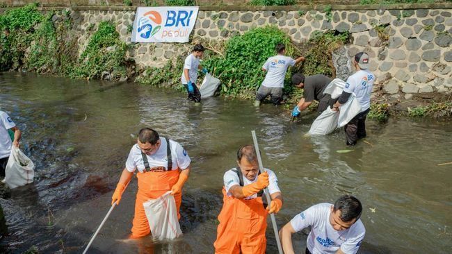 Aksi Nyata BRI Peduli Lewat Program \'Jaga Sungai Jaga Kehidupan\'