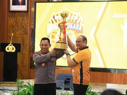 Kapolri Beri Penghargaan Jakarta Bhayangkara Presisi dan Popsivo Polwan