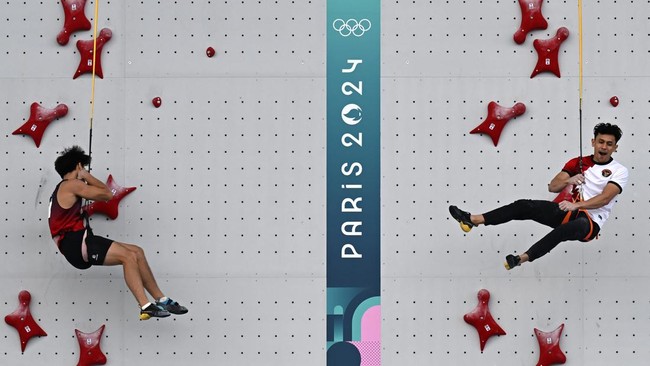 Atlet panjat tebing asal China Wu Peng blak-blakan soal kekalahan dari Veddriq Leonardo dalam perebutan medali emas nomor speed putra Olimpiade Paris 2024.