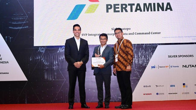 Penghargaan dari AIBP menjadi apresiasi atas inovasi digitalisasi Pertamina berupa penggunaan AI pada pengolahan jutaan data transaksi BBM subsidi.