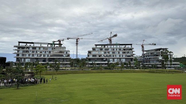 Plaza Seremoni di Kawasan Inti Pusat Pemerintahan (KIPP) IKN mampu menampung hingga 5.000 warga untuk merayakan Hari Ulang Tahun (HUT) ke-79 RI.