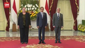 VIDEO: Jokowi Terima Surat Kepercayaan 10 Duta Besar, AS Hingga Rusia