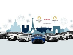 Toyota Sediakan 3.374 Unit Kendaraan Elektrifikasi di Olimpiade Paris 2024