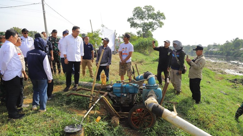 Pemerintah Provinsi Jawa Barat (Pemprov Jabar) menyebut program pompanisasi yang digulirkan Kementerian Pertanian (Kementan) memiliki dampak positif