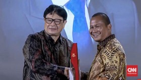 Rahmansyah Sibarani Raih Penghargaan CNN Indonesia Awards 2024