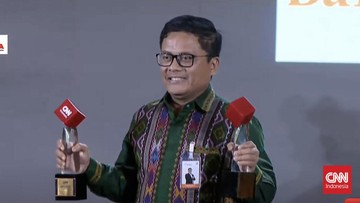 Bank Sumut Borong 2 Penghargaan di CNN Indonesia Awards 2024