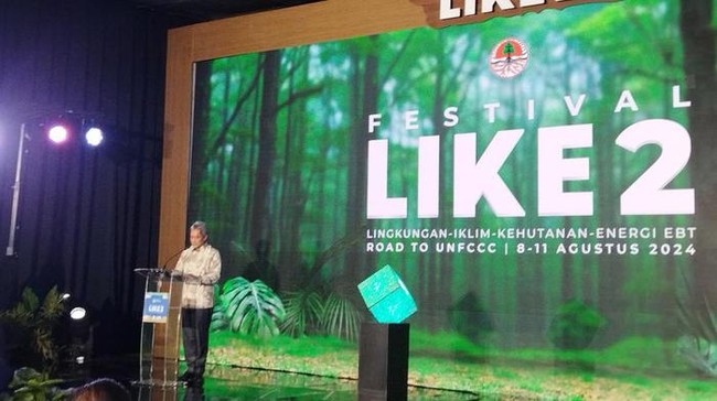 KLHK menggelar Festival LIKE 2 yang berlangsung sejak Kamis (8/8) hingga 11 Agustus mendatang di Jakarta Convention Center (JCC).