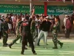 4 Tembakan Peringatan Lerai Kericuhan Tarkam Bola Voli di Sumedang