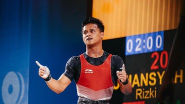 Raih Medali Emas, Ini Dua Rekor Dunia yang Rizki Juniansyah Toreh di Olimpiade 2024 Paris