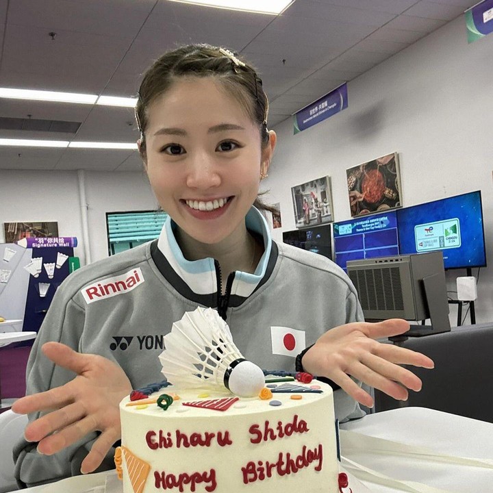 <p>Chiharu telah menuntaskan laganya setelah bertanding dalam cabang olahraga badminton ganda perempuan bersama Nami Matsuyama. (Foto: Instagram@_chiharushida_)</p>