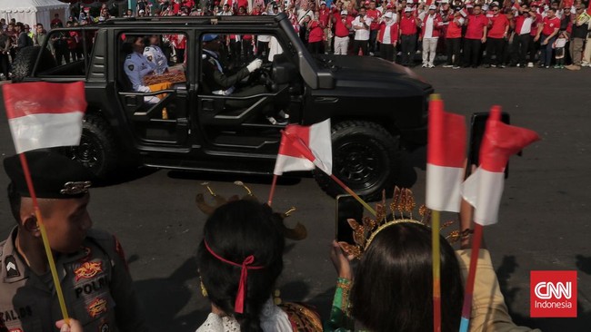 Duplikat Bendera Pusaka-Naskah Proklamasi disimpan di ruang unik di Istana Negara di IKN untuk dipakai dalam upacara HUT ke-79 RI.