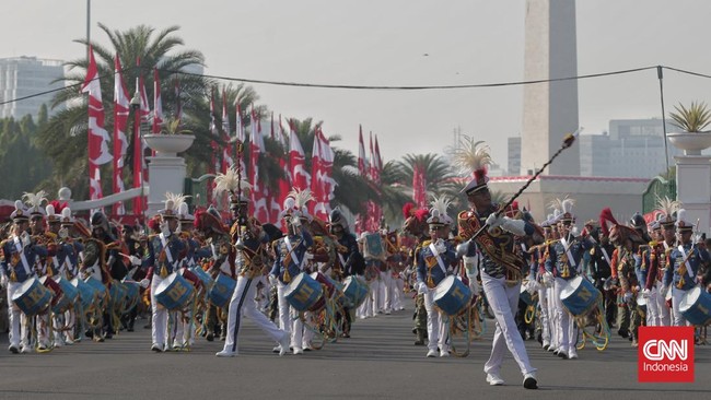 Bendera Sang Saka dan Naskah Asli Proklamasi Kembali Diarak untuk Disemayamkan di Jakarta