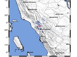 BMKG: Gempa M 3,4 di Bukittinggi Akibat Aktivitas Sesar Sianok