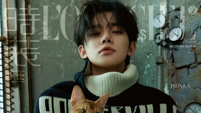 5 Potret Memesona Yeonjun TXT untuk LOFFICIEL HOMMES China