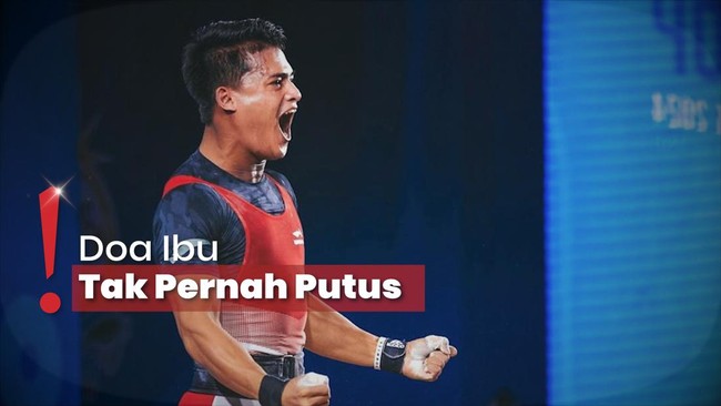 Rizki Juniansyah Menangis di Pelukan Ibu usai Raih Medali Emas
