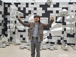 Keren! Seniman Jogja Bikin Karya Instalasi Aluminium Angkat Cerita Habil-Qabil