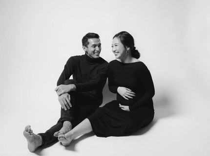 5 Potret Maternity Shoot Shanju Eks JKT48 dan Pebulu Tangkis Jonatan Christie