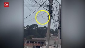 VIDEO: Detik-detik Pesawat Jatuh di Brasil dan Tewaskan 61 Orang