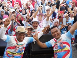 Mesra di Acara Sahabat Bang Ara, Ruhimat-Niko Maju Pilkada Subang?