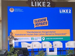 KLHK Bicara Peran Masyarakat Turunkan Karhutla di Festival LIKE 2