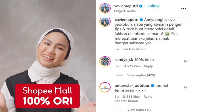 Xaviera, Sandy, dan Axel Ngaku Belanja di Shopee Mall Karena 100% Ori