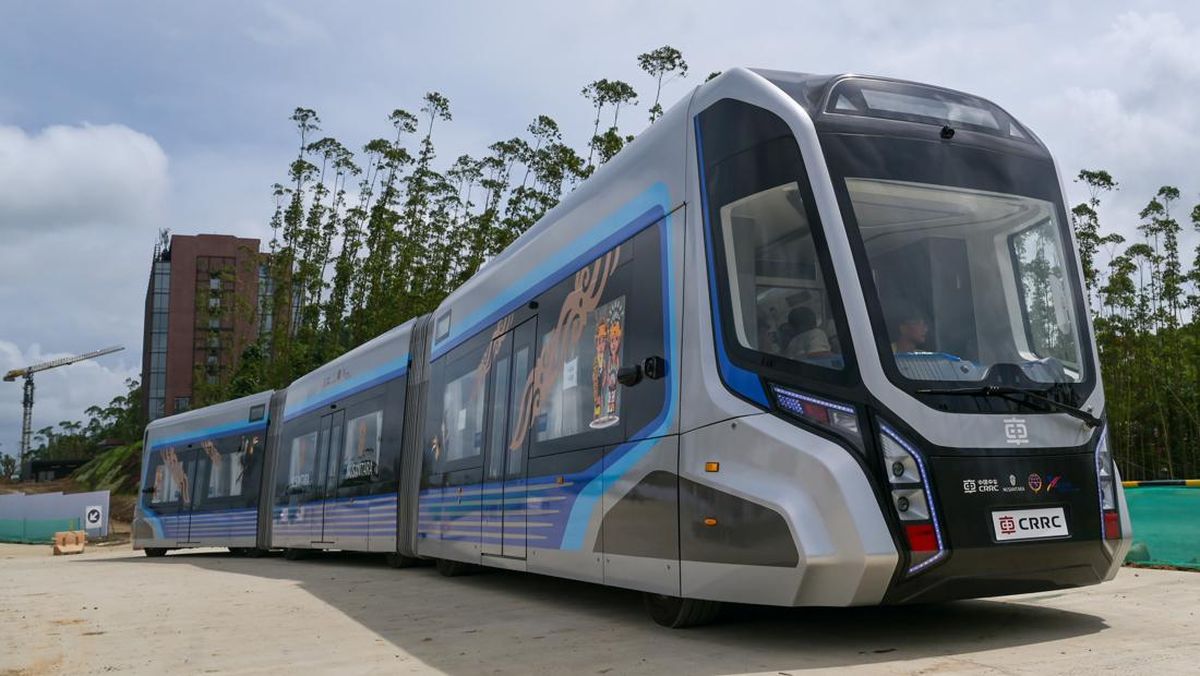 Kereta Api Tanpa Rel di IKN Akhirnya Dikembalikan ke China
