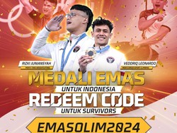 Garena Kasih Kode Redeem FF, Rayakan RI Sabet Emas di Olimpiade 2024