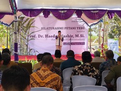 Haedar Nashir Kunjungi Proyek Pabrik Gula di Rembang, Ajak Sejahterakan Petani
